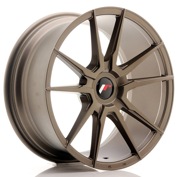 JR Wheels JR21 18x8.5 ET20-40 Blank Matt Bronze