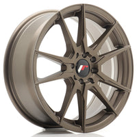 JR Wheels JR21 17x7 ET40 5x100/114 Matt Bronze