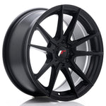 JR Wheels JR21 17x8 ET35 4x100/114 Matt Black