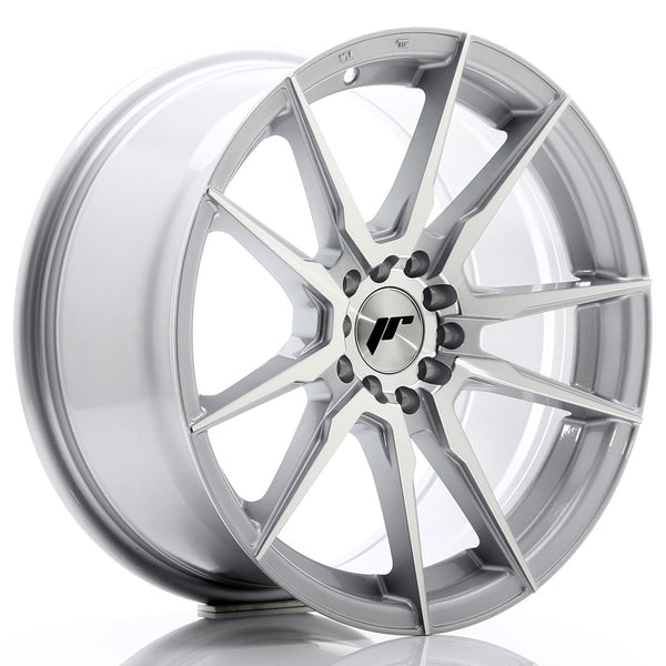 JR Wheels JR21 17x8 ET35 5x100/114 Silver Machined