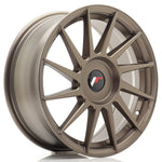 JR Wheels JR22 17x7 ET35-40 BLANK Matt Bronze