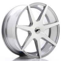 JR Wheels JR20 19x8.5 ET20-40 Blank Silver Machined