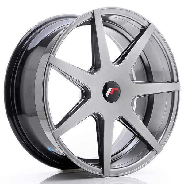 JR Wheels JR20 19x8.5 ET20-40 Blank Hyper Black