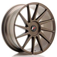 JR Wheels JR22 19x8.5 ET20-43 BLANK Matt Bronze