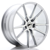 JR Wheels JR21 19x8.5 ET35 5x120 Silver Machined Face