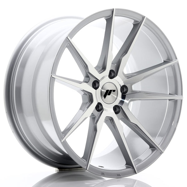 JR Wheels JR21 19x9.5 ET35 5x120 Silver Machined Face