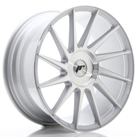 JR Wheels JR22 18x8.5 ET40 BLANK Silver Machined Face