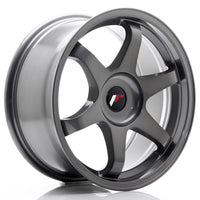 JR Wheels JR3 17x8 ET35 BLANK Gun Metal