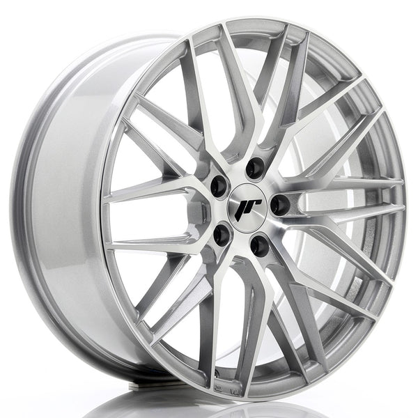 JR Wheels JR28 19x8.5 ET35 5x120 Silver Machined Face