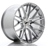 JR Wheels JR28 19x10.5 ET20-40 5H BLANK Silver Machined Face