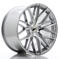 JR Wheels JR28 19x10.5 ET20-40 5H BLANK Silver Machined Face