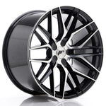 JR Wheels JR28 19x10.5 ET20-40 5H BLANK Gloss Black Machined Face