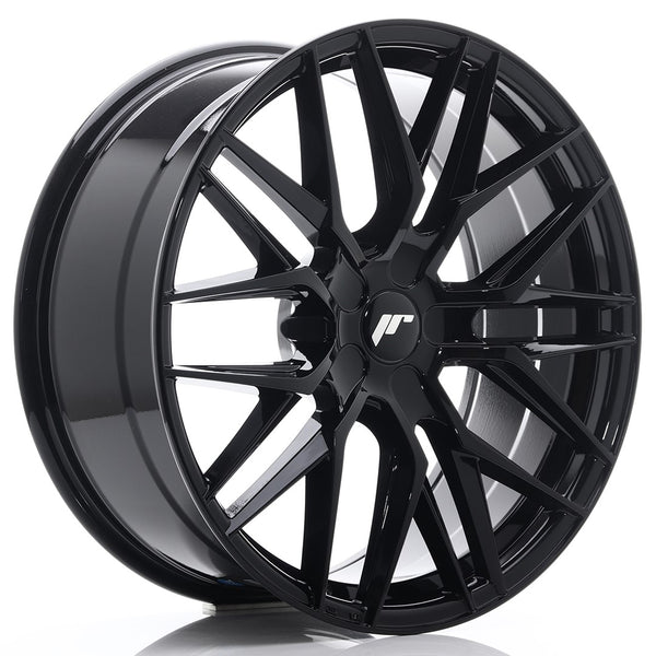 JR Wheels JR28 20x8.5 ET20-40 5H BLANK Gloss Black