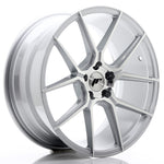 JR Wheels JR30 19x8.5 ET35 5x120 Silver Machined Face