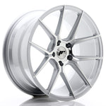 JR Wheels JR30 19x9.5 ET40 5x112 Silver Machined Face