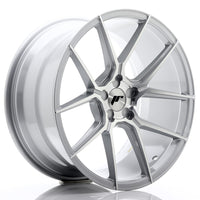 JR Wheels JR30 19x9.5 ET20-40 5H BLANK Silver Machined Face