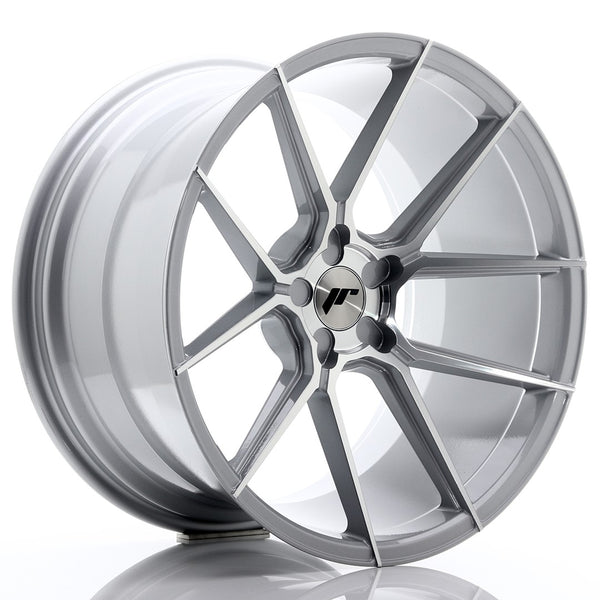 JR Wheels JR30 20x11 ET20-30 5H BLANK Silver Machined Face