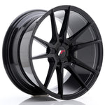 JR Wheels JR21 18x9.5 ET20-40 5H BLANK Gloss Black