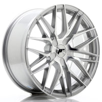 JR Wheels JR28 18x8.5 ET40 5H BLANK Silver Machined Face