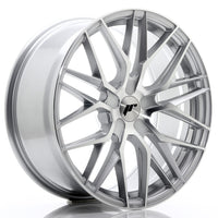 JR Wheels JR28 19x8.5 ET35-40 5H BLANK Silver Machined Face