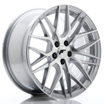 JR Wheels JR28 17x8 ET40 5x114.3 Silver Machined Face