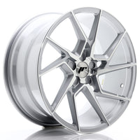 JR Wheels JR33 19x9.5 ET20-45 5H BLANK Silver Machined Face