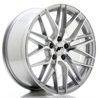 JR Wheels JR28 18x8.5 ET40 5x120 Silver Machined Face