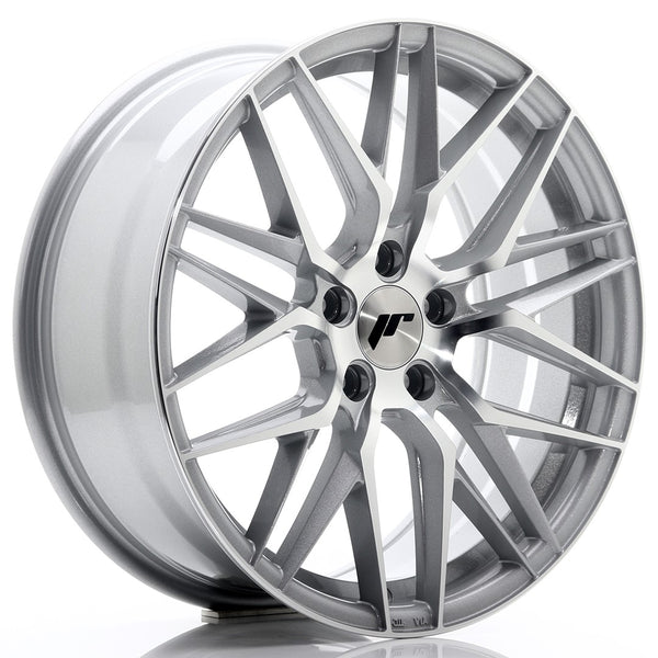 JR Wheels JR28 18x7.5 ET40 5x112 Silver Machined Face