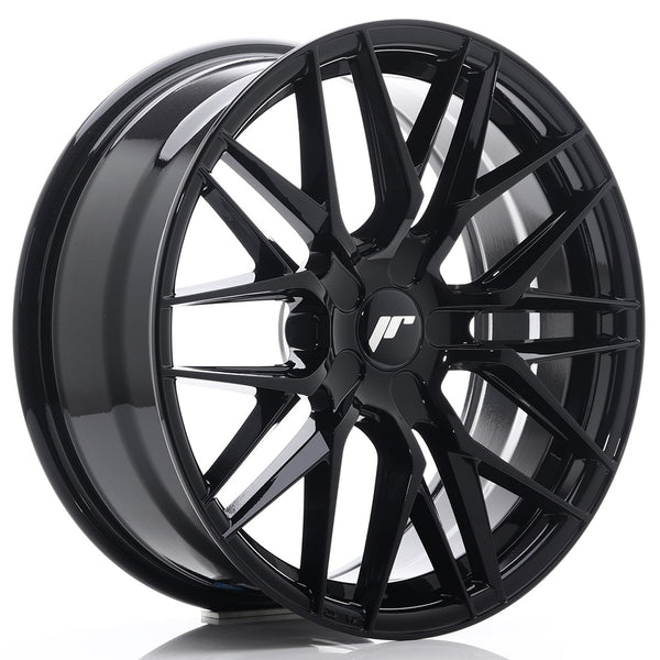 JR Wheels JR28 18x7.5 ET20-40 BLANK Gloss Black