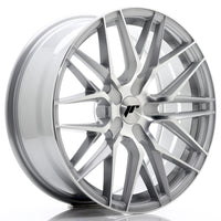 JR Wheels JR28 18x7.5 ET20-40 BLANK Silver Machined Face