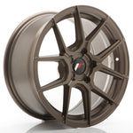 JR Wheels JR30 17x8 ET20-40 5H BLANK Matt Bronze