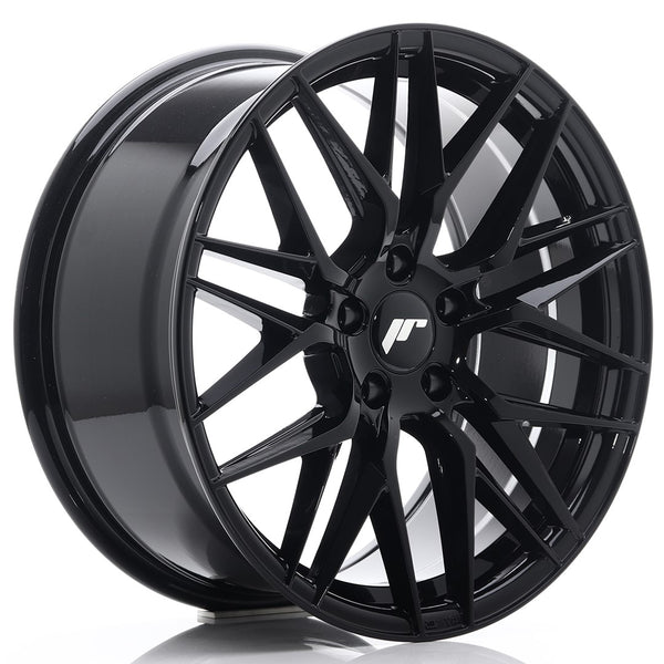 JR Wheels JR28 18x8.5 ET40 5x114.3 Gloss Black