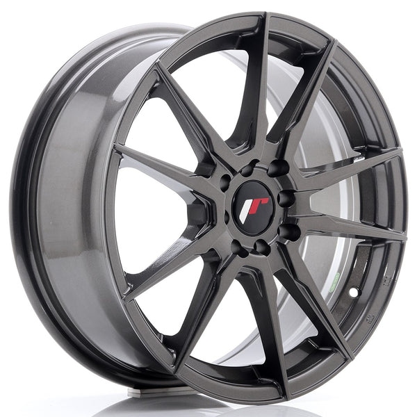 JR Wheels JR21 17x7 ET40 5x100/114 Hyper Gray