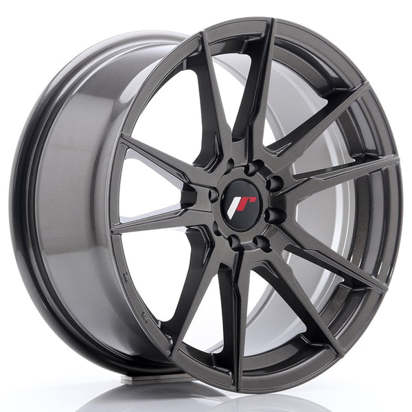 JR Wheels JR21 17x8 ET25 4x100/108 Hyper Gray