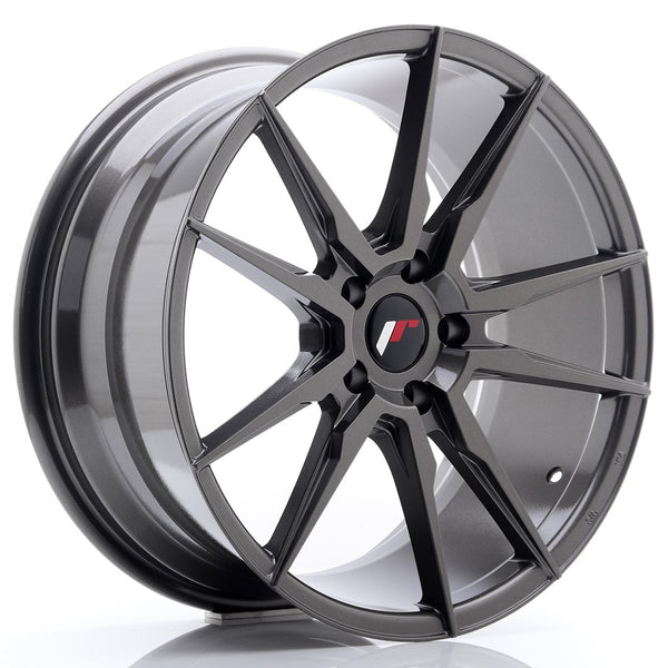 JR Wheels JR21 19x8.5 ET35 5x120 Hyper Gray