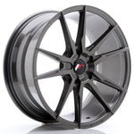 JR Wheels JR21 19x8.5 ET20-43 5H Blank Hyper Gray