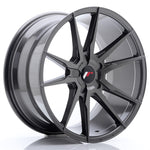 JR Wheels JR21 19x9.5 ET20-40 5H Blank Hyper Gray