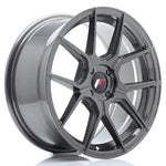 JR Wheels JR30 17x8 ET40 4x100 Hyper Gray