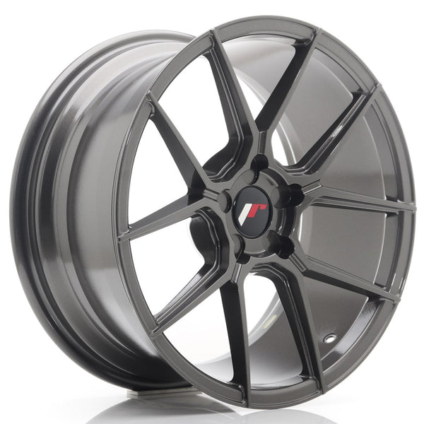 JR Wheels JR30 18x8.5 ET40 5H Blank Hyper Gray