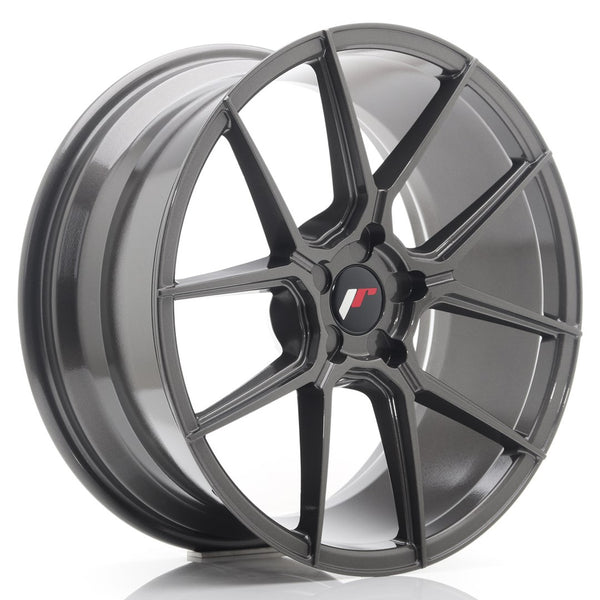 JR Wheels JR30 19x8.5 ET20-42 5H Blank Hyper Gray