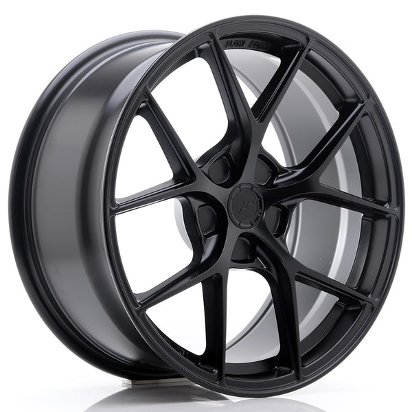 JR Wheels SL01 18x8.5 ET20-42 5H BLANK Matt Black