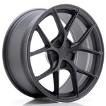 JR Wheels SL01 18x8.5 ET20-42 5H BLANK Matt Gun Metal