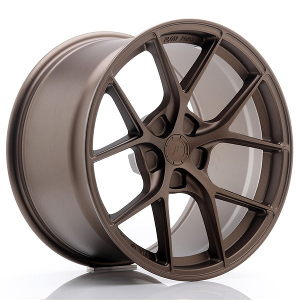 JR Wheels SL01 18x10.5 ET25-38 5H BLANK Matt Bronze