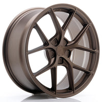 JR Wheels SL01 19x8.5 ET20-45 5H BLANK Matt Bronze