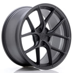 JR Wheels SL01 19x9.5 ET25-40 5H BLANK Matt Gun Metal