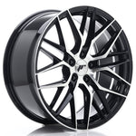 JR Wheels JR28 19x8.5 ET40 5x114.3 Gloss Black Machined Face