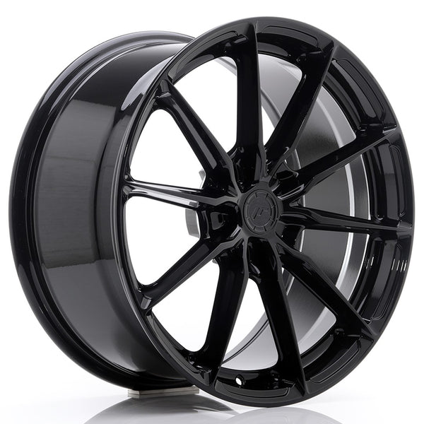 JR Wheels JR37 19x8.5 ET20-45 5H BLANK Glossy Black