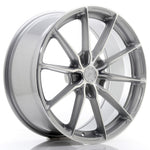 JR Wheels JR37 19x8.5 ET20-45 5H BLANK Silver Machined Face