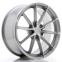 JR Wheels JR37 19x8.5 ET20-45 5H BLANK Silver Machined Face