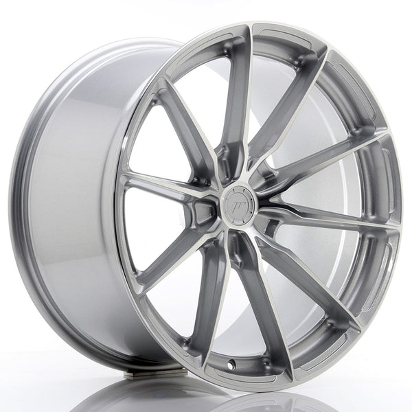 JR Wheels JR37 20x10.5 ET20-40 5H BLANK Silver Machined Face